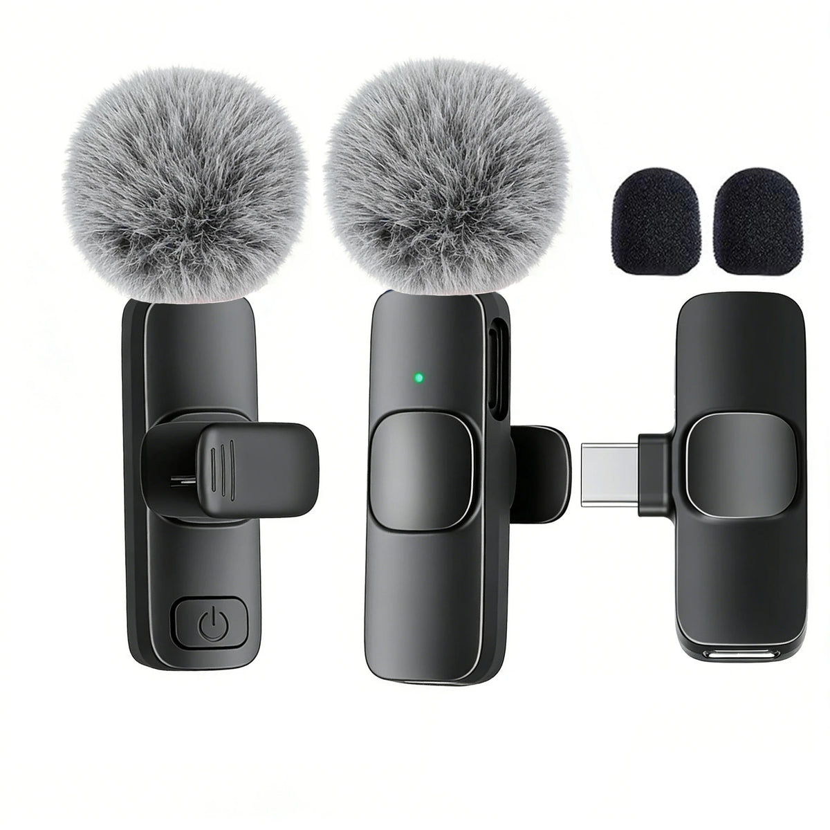 Professional Wireless Lavalier Microphone for Smartphone & computers