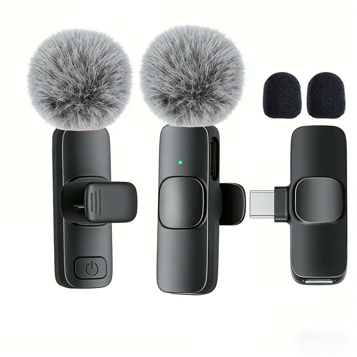 Professional Wireless Lavalier Microphone for Smartphone & computers