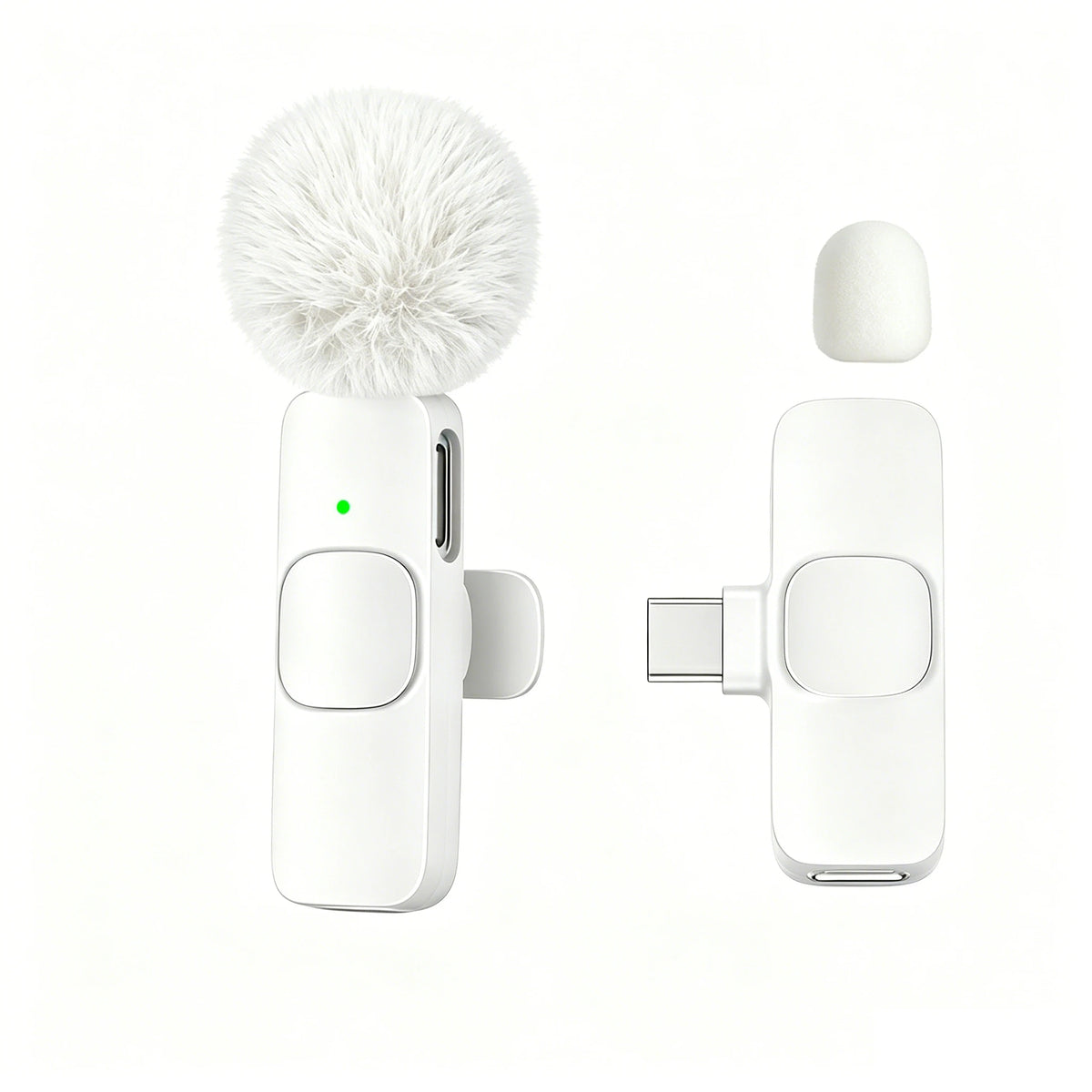 Professional Wireless Lavalier Microphone for Smartphone & computers