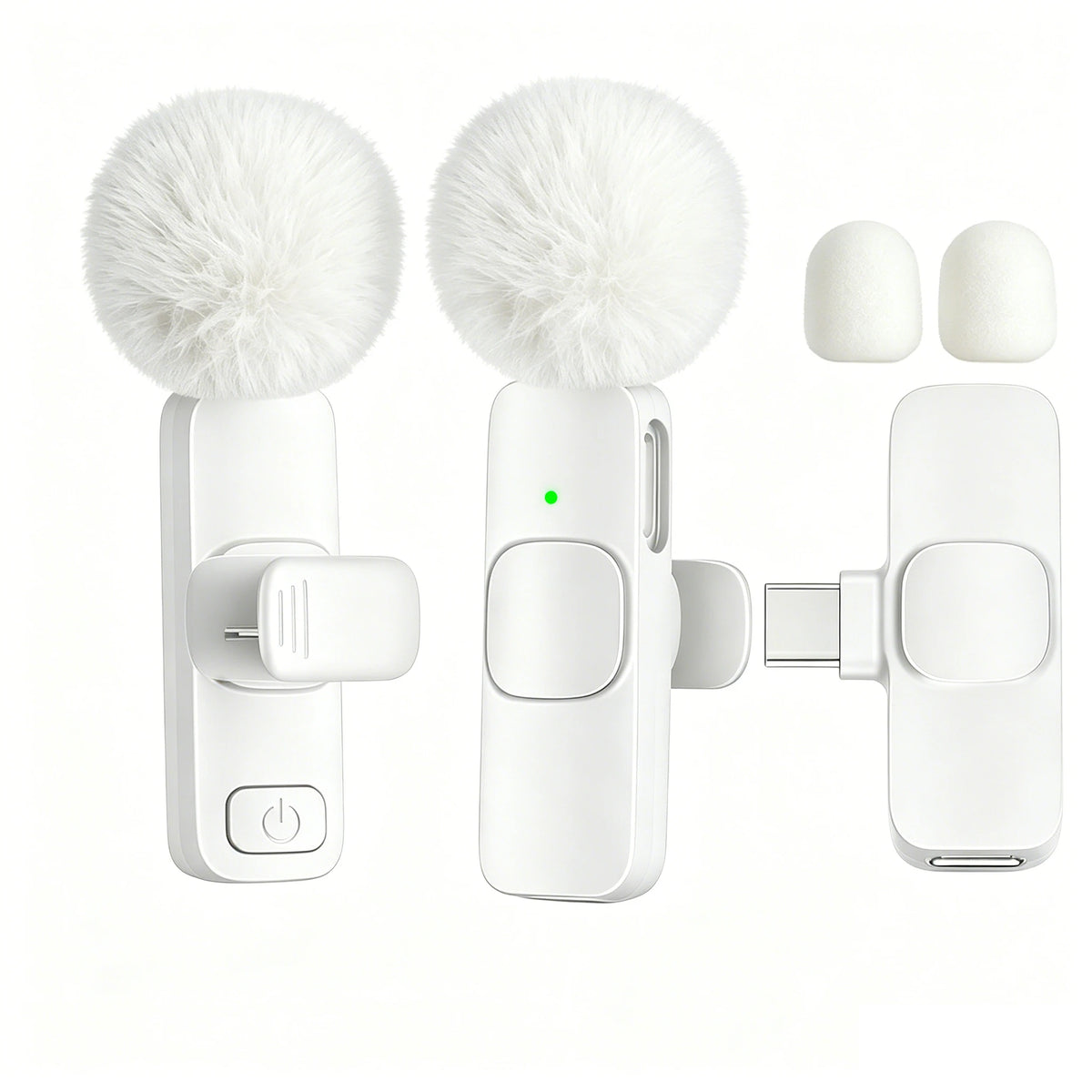 Professional Wireless Lavalier Microphone for Smartphone & computers