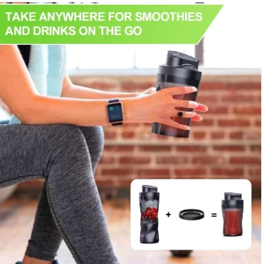 Wancle Portable Personal Blender – USB Rechargeable Smoothie Maker