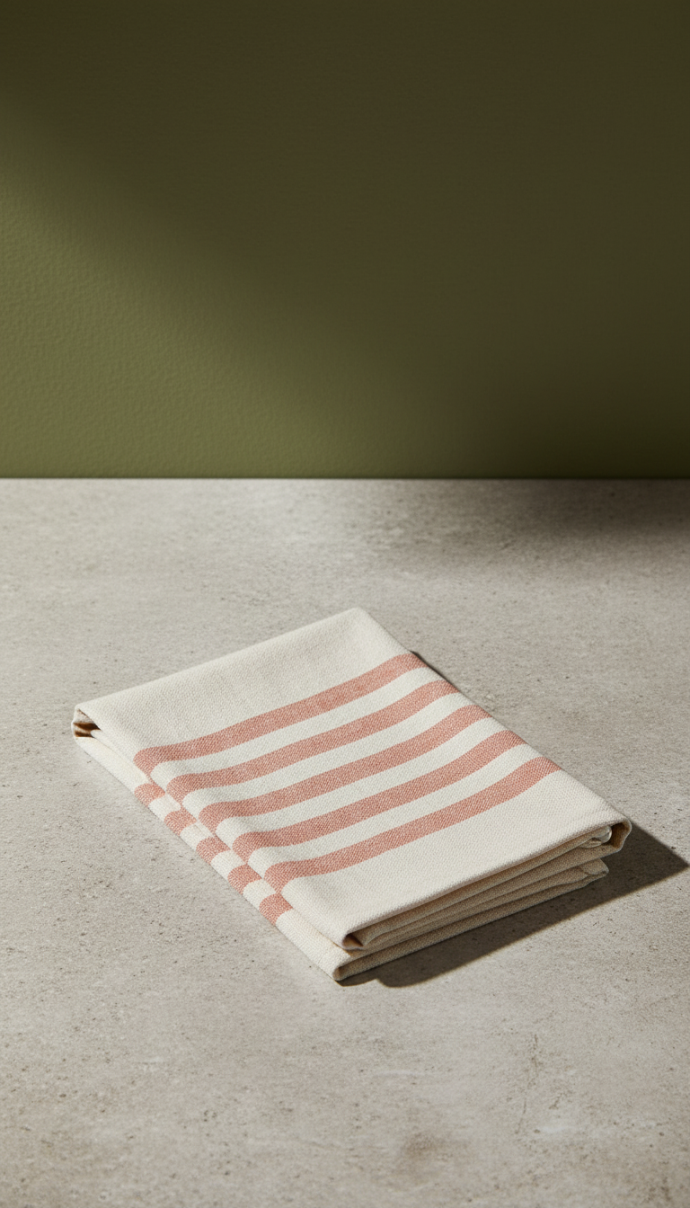 Eco-Friendly Cotton Kitchen Towel in a new setting